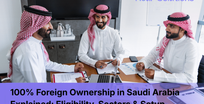 100% Foreign Ownership in Saudi Arabia Explained Eligibility, Sectors & Setup